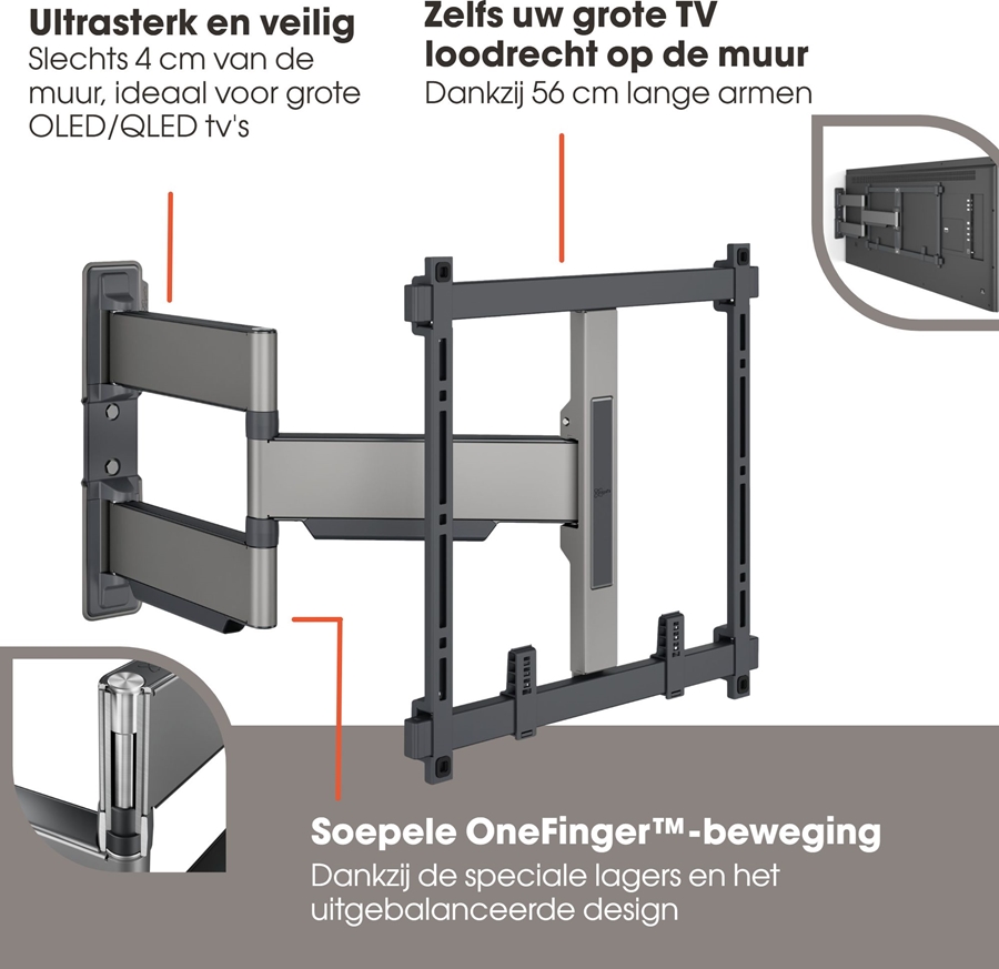 Vogel's ELITE TVM 5445 | Draaibare tv-beugel | 32-65"  2
